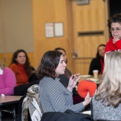 advisors presenting and talking